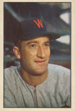 1953 Bowman Color Bob Porterfield #22 Baseball Card