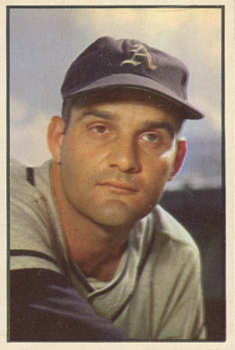 1953 Bowman Color Harry Byrd #38 Baseball Card