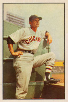 1953 Bowman Color Paul Richards #39 Baseball Card
