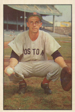 1953 Bowman Color Sammy White #41 Baseball Card