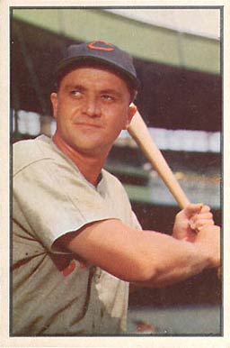 1953 Bowman Color Willard Marshall #58 Baseball Card