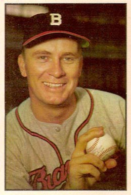 1953 Bowman Color Jim Wilson #37 Baseball Card