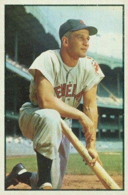 1953 Bowman Color Al Rosen #8 Baseball Card