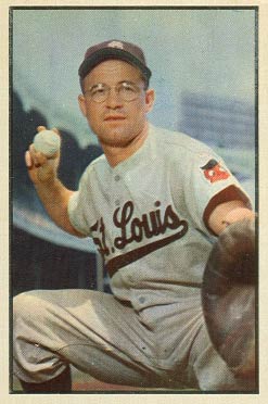 1953 Bowman Color Clint Courtney #70 Baseball Card