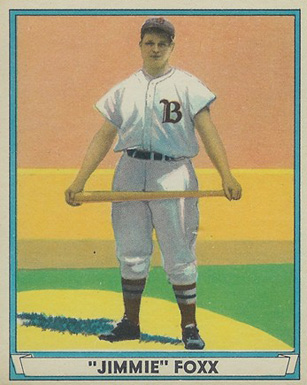1941 Play Ball "Jimmie" Foxx #13 Baseball Card