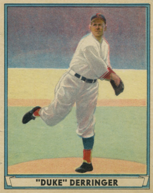 1941 Play Ball "Duke" Derringer #4 Baseball Card