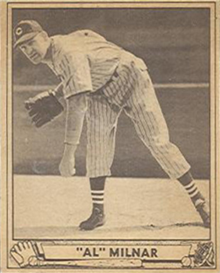 1940 Play Ball Al Milnar #202 Baseball Card