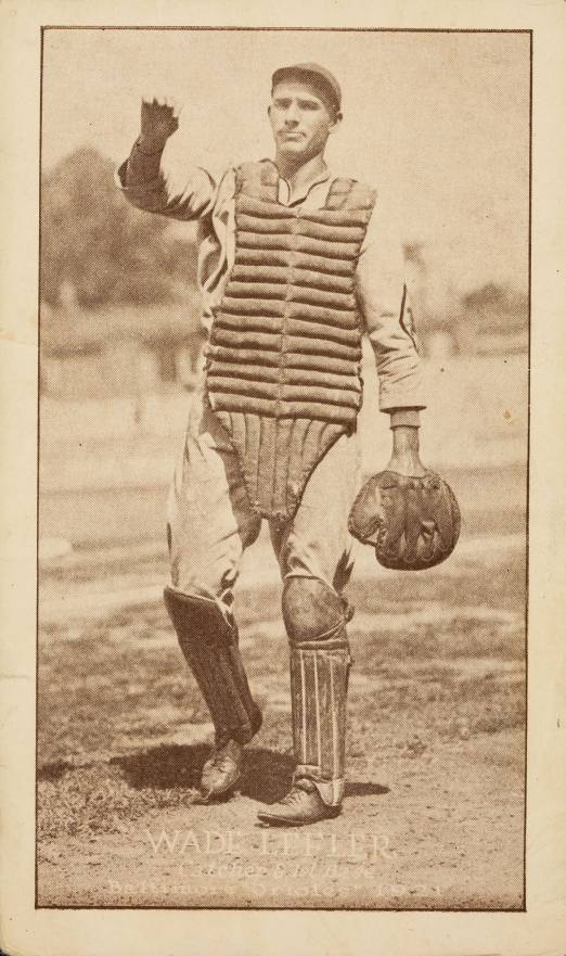 1921 Baltimore Orioles Tip Top  Wade Lefler #15 Baseball Card