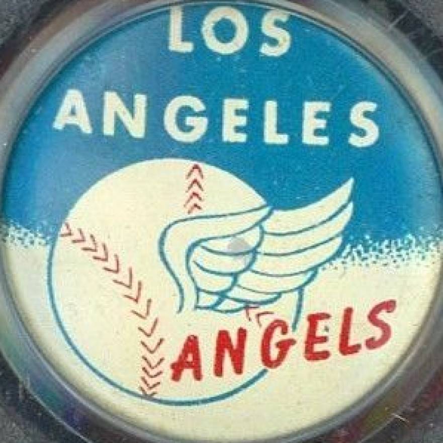 1964 Guy's Potato Chip Pins Los Angeles Angels # Baseball Card