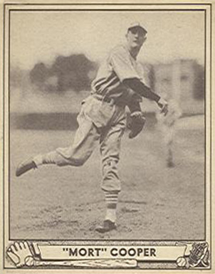 1940 Play Ball "Mort" Cooper #113 Baseball Card