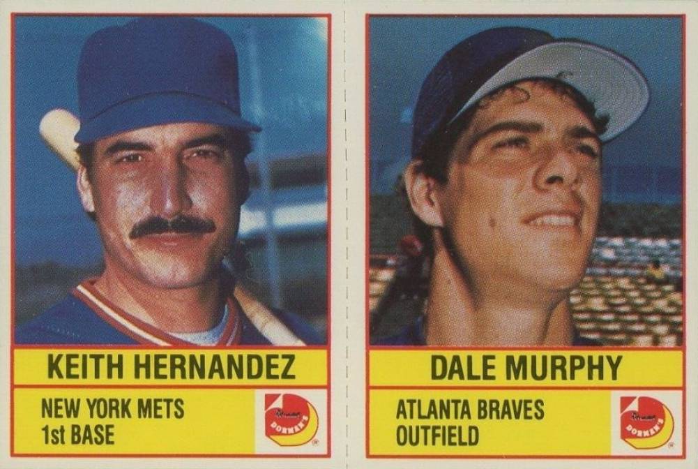 1986 Dorman's Cheese Hernandez/Murphy # Baseball Card