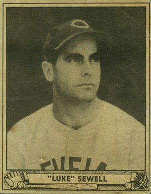 1940 Play Ball "Luke" Sewell #48 Baseball Card