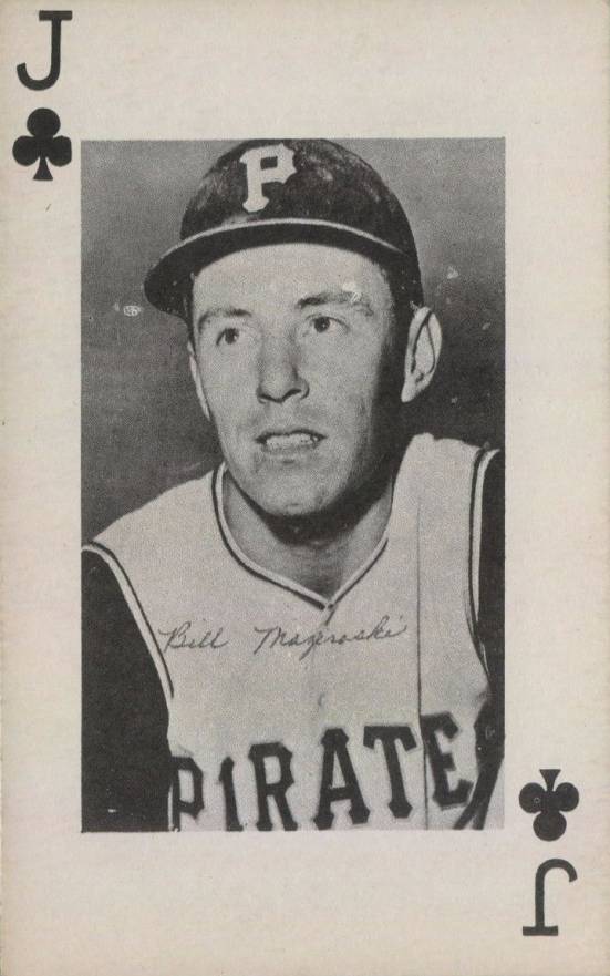 1962 Pittsburgh Exhibits Bill Mazeroski # Baseball Card