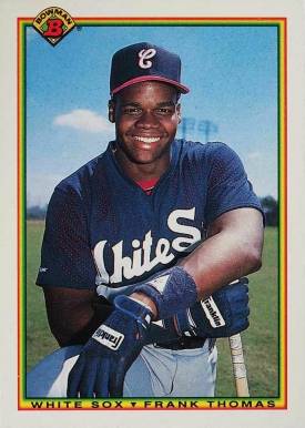 1990 Bowman Frank Thomas #320 Baseball Card