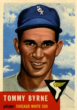 1953 Topps Tommy Byrne #123 Baseball Card