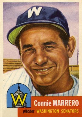 1953 Topps Connie Marrero #13 Baseball Card