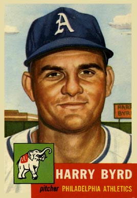 1953 Topps Harry Byrd #131 Baseball Card