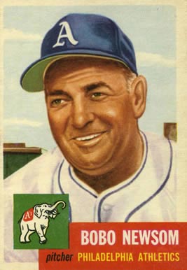 1953 Topps Bobo Newsom #15 Baseball Card