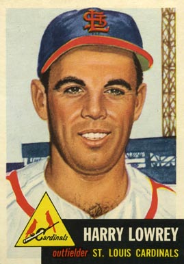 1953 Topps Harry Lowrey #16 Baseball Card