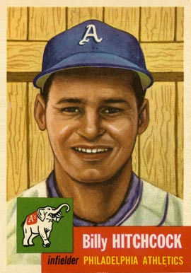 1953 Topps Billy Hitchcock #17 Baseball Card