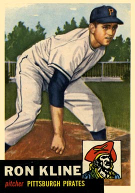1953 Topps Ron Kline #175 Baseball Card