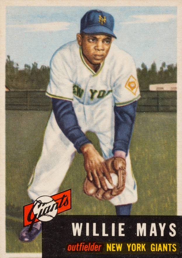 1953 Topps Willie Mays #244 Baseball Card