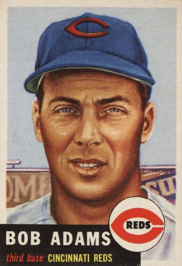 1953 Topps Bob Adams #152 Baseball Card
