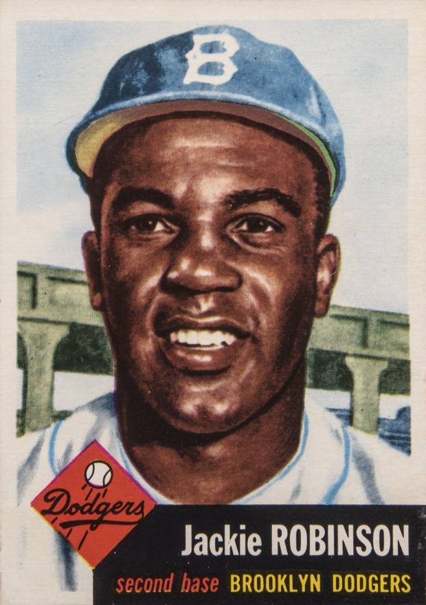 1953 Topps Jackie Robinson #1 Baseball Card