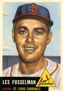 1953 Topps Les Fusselman #218 Baseball Card
