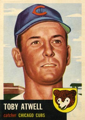 1953 Topps Toby Atwell #23 Baseball Card