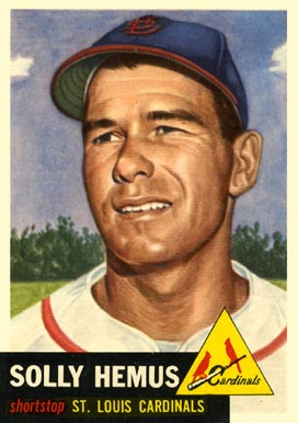 1953 Topps Solly Hemus #231 Baseball Card