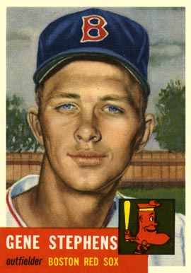 1953 Topps Gene Stephens #248 Baseball Card