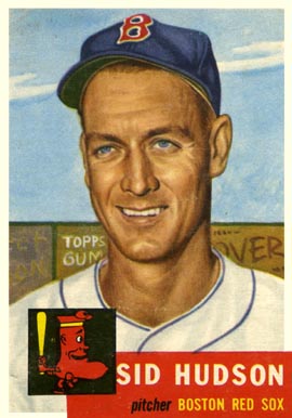 1953 Topps Sid Hudson #251 Baseball Card
