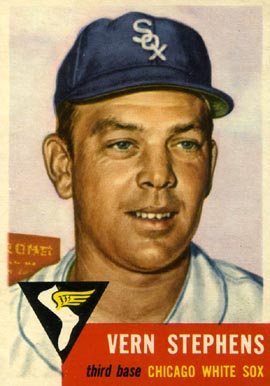 1953 Topps Vern Stephens #270 Baseball Card