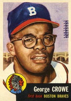 1953 Topps George Crowe #3 Baseball Card