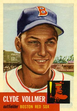1953 Topps Clyde Vollmer #32 Baseball Card