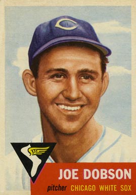 1953 Topps Joe Dobson #5 Baseball Card