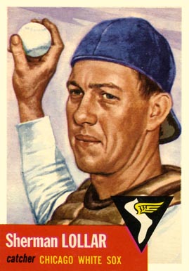 1953 Topps Sherman Lollar #53 Baseball Card