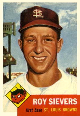 1953 Topps Roy Sievers #67 Baseball Card