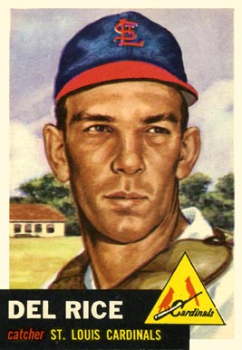 1953 Topps Del Rice #68 Baseball Card