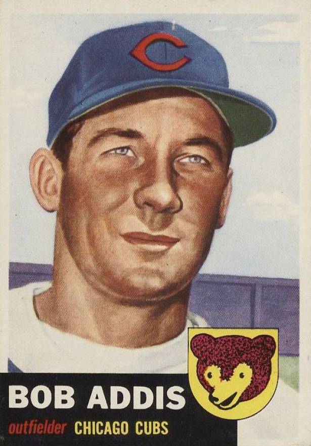 1953 Topps Bob Addis #157 Baseball Card