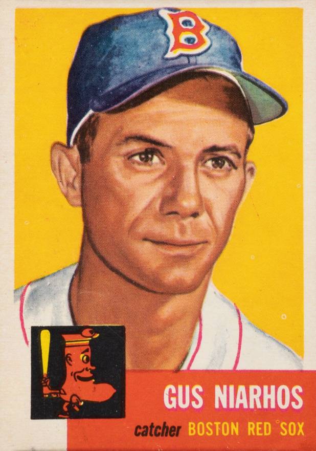 1953 Topps Gus Niarhos #63 Baseball Card