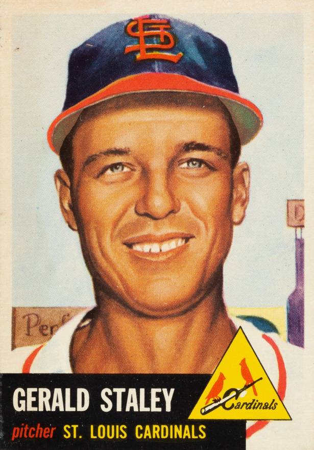 1953 Topps Gerald Staley #56 Baseball Card