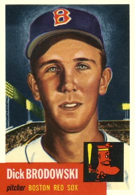 1953 Topps Dick Brodowski #69 Baseball Card