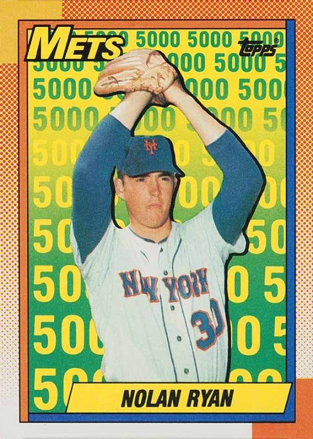 1990 Topps Nolan Ryan #2 Baseball Card