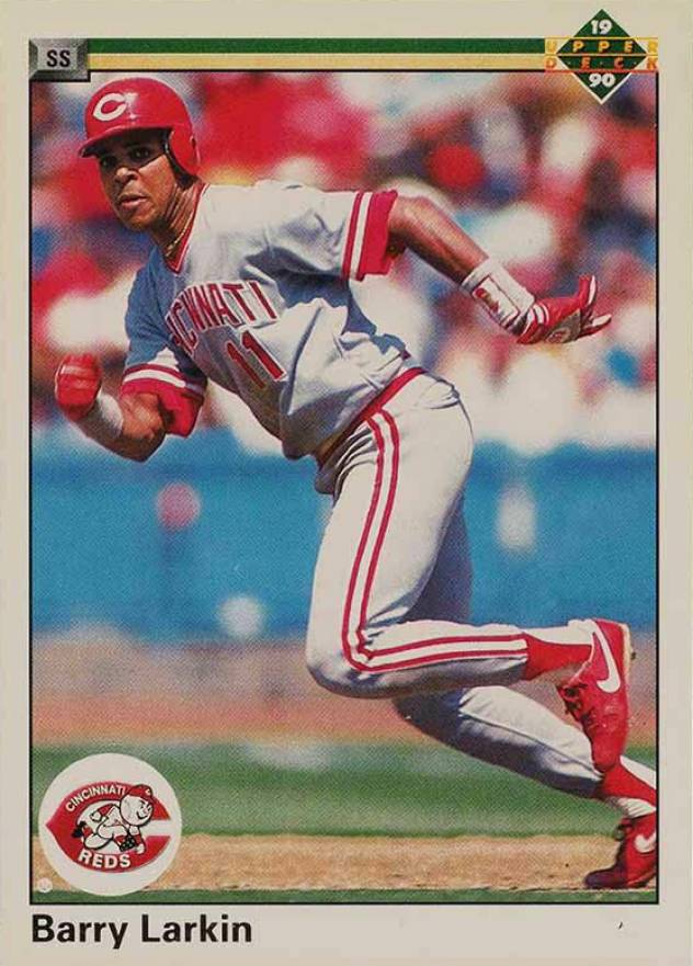 1990 Upper Deck Barry Larkin #167 Baseball Card