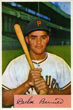 1954 Bowman Carlos Bernier #171 Baseball Card