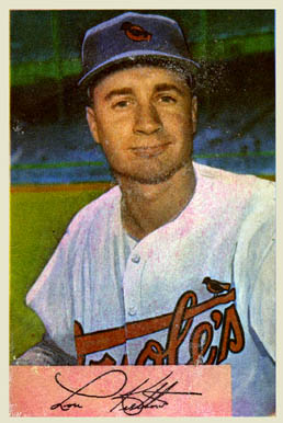 1954 Bowman Lou Kretlow #197 Baseball Card