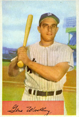 1954 Bowman Gene Woodling #209 Baseball Card