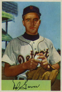1954 Bowman Ned Garver #39 Baseball Card